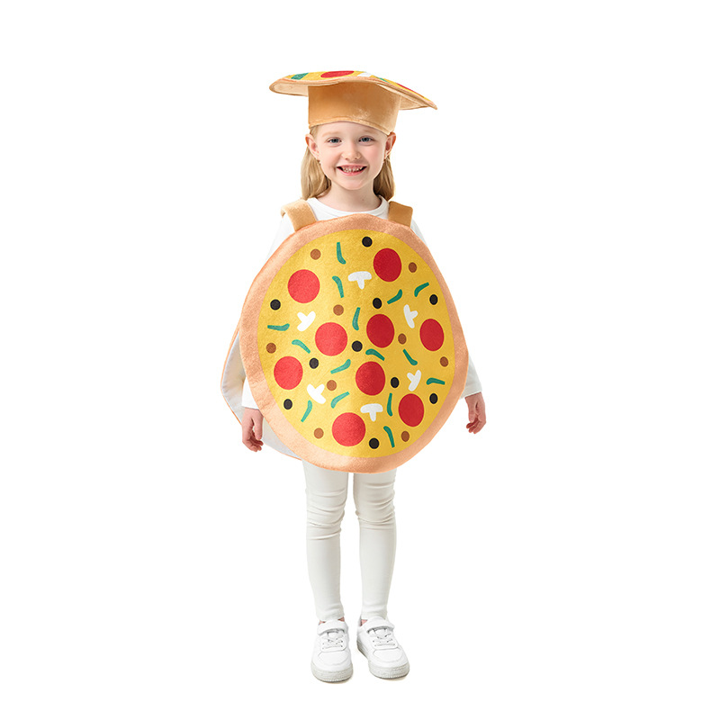 Ethnic Fast Fashion - 2025 Cadılar Bayramı Çocuk Pizza Kostümü