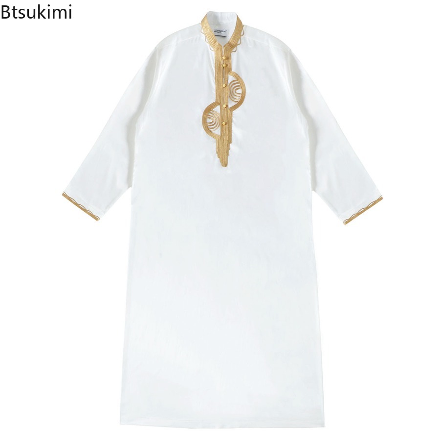 Kurta Men Cotton - Orta Doğu Müslüman Erkek Giysileri Bol