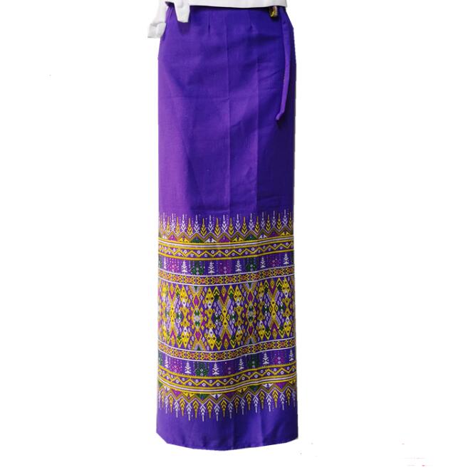 Batik Sarong Wrap - Dai kadınlar uzun etek tayland Sarong