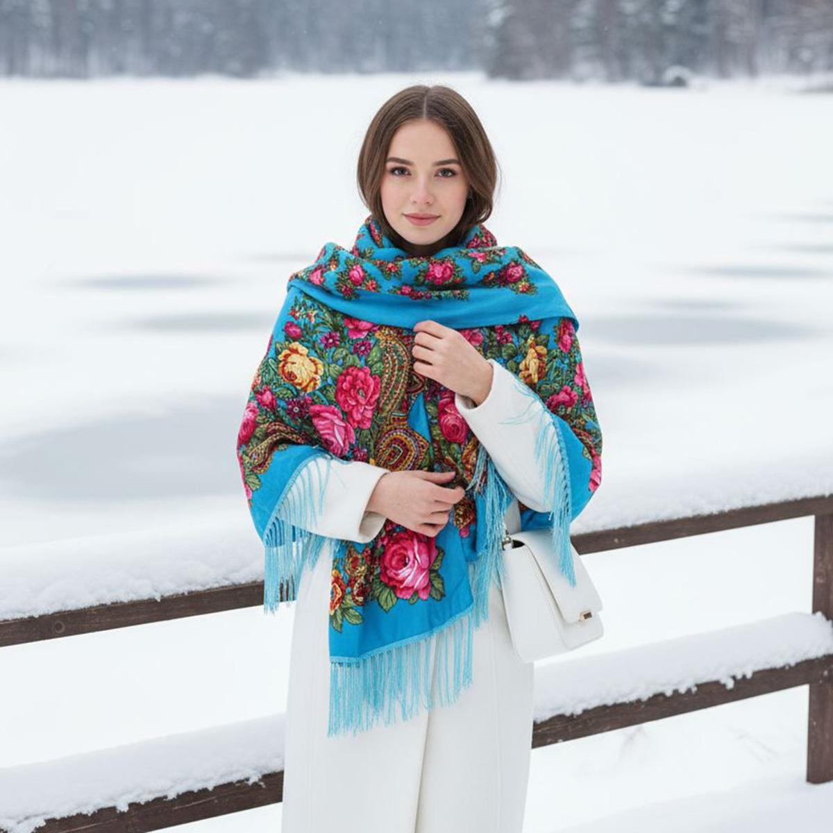Women'S Ethnic Fashion Brands - Lüks Marka Yeni Çiçek Retro Etnik