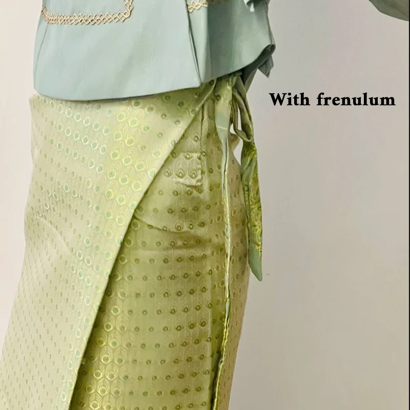 Batik Sarong Wrap - Malezya Tayland Ulusal Uzun Etek Sarong