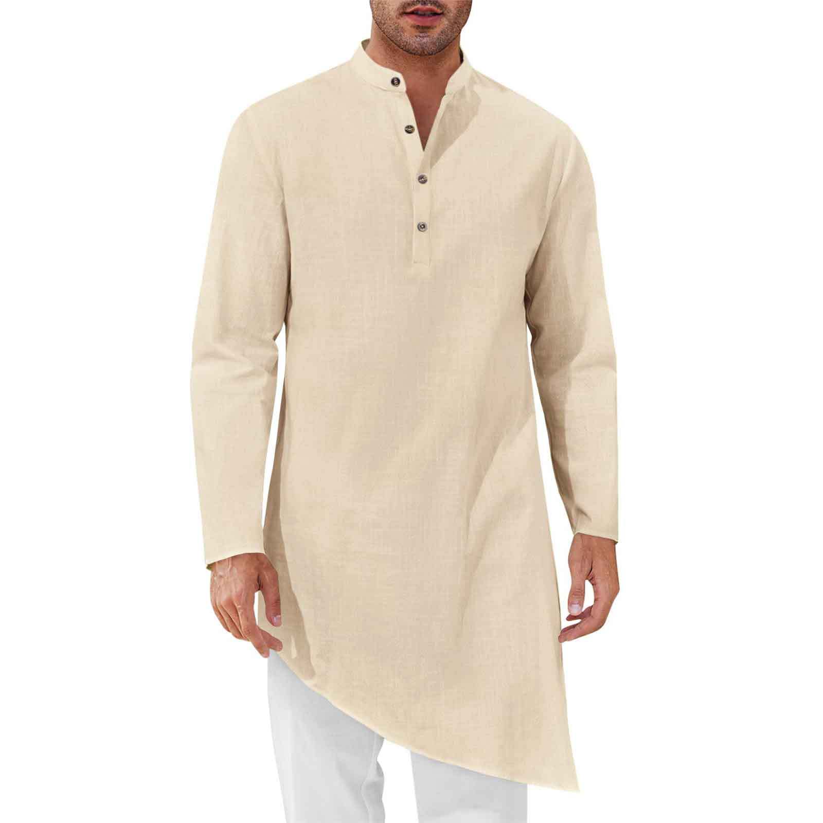 Minimalist Uzun Gömlekler Erke - Kurta Men Cotton incelemesi ve fiyatı