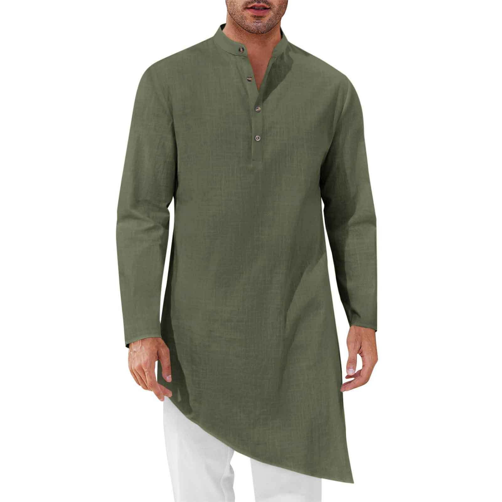 Minimalist Uzun Gömlekler Erke - Kurta Men Cotton incelemesi ve fiyatı