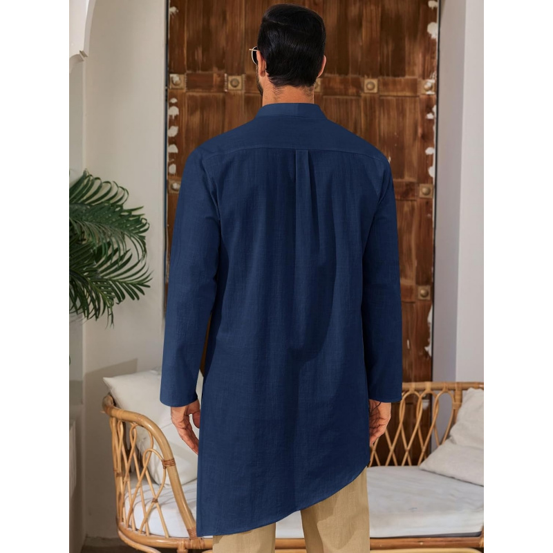 Erkek Kaftan Robe Thobe Pamukl - Kurta Men Cotton incelemesi ve fiyatı