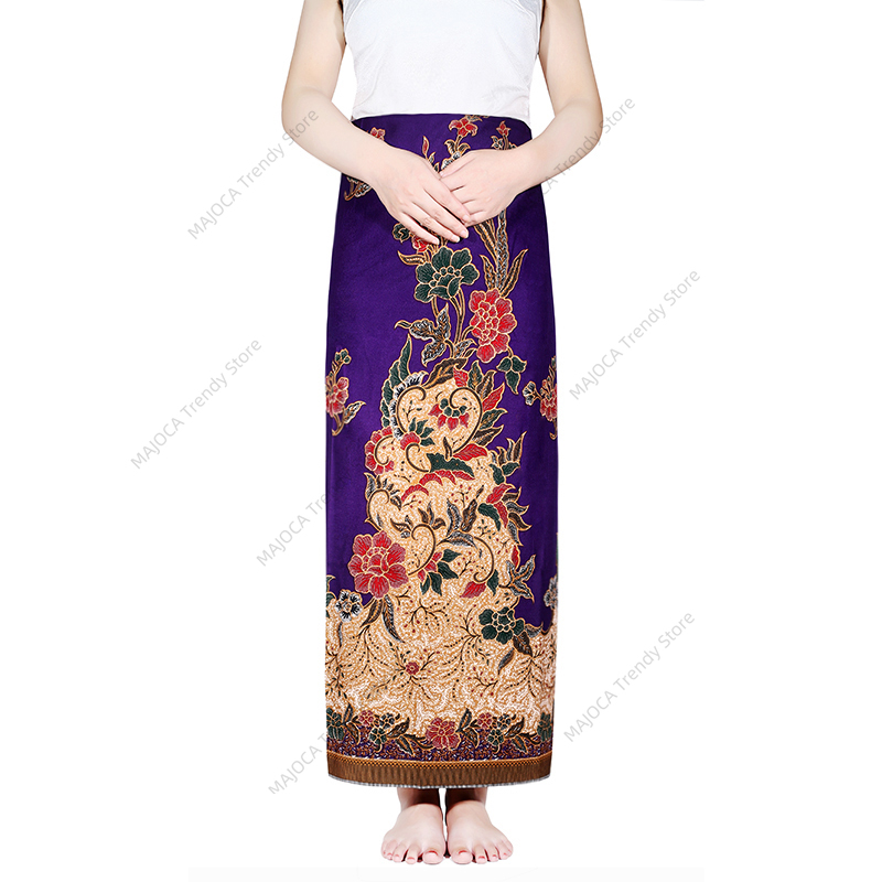 Güneydoğu Asya Lungi/Dhoti/Sar - Batik Sarong Wrap incelemesi ve fiyatı
