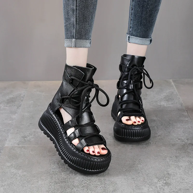 8CM etnik inek hakiki deri aya - Ethnic Fashion For Women incelemesi ve fiyatı