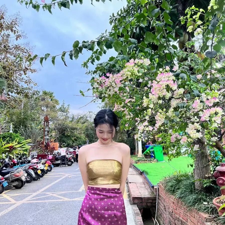 Tay Ulusal Kıyafet Etnik Kostü - Batik Sarong Wrap incelemesi ve fiyatı