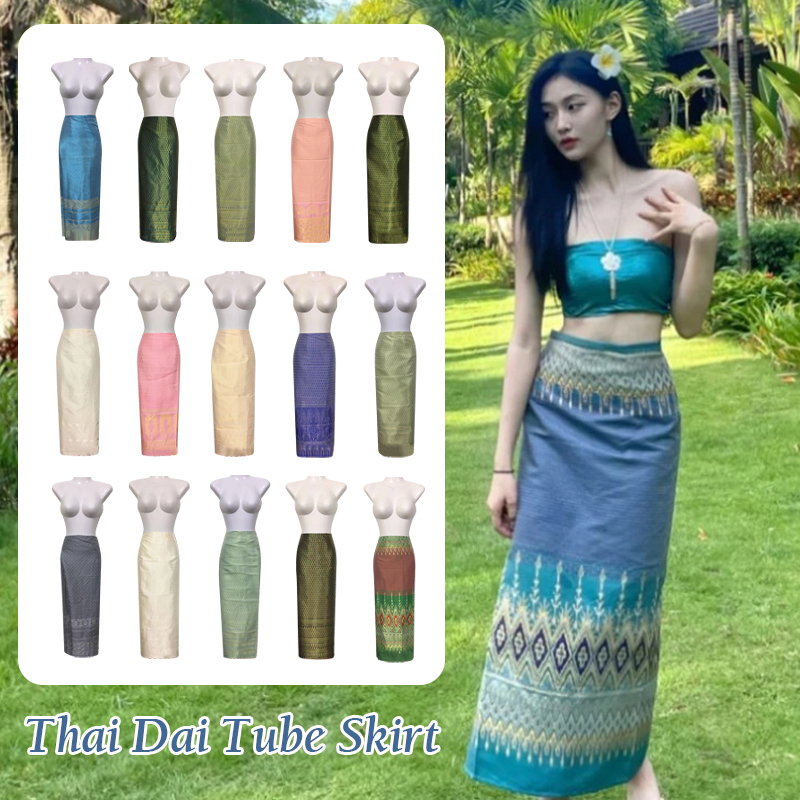 Kadın Tay Geleneksel Uzun Etek - Batik Sarong Wrap incelemesi ve fiyatı