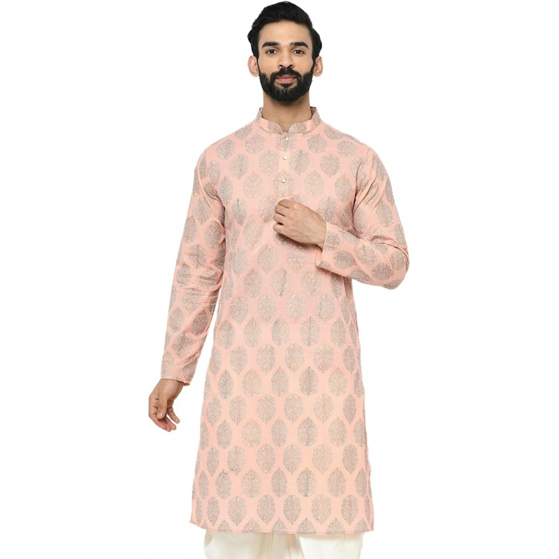 Erkek Kurta - Baskılı Pamuk Ka - Kurta Men Cotton incelemesi ve fiyatı