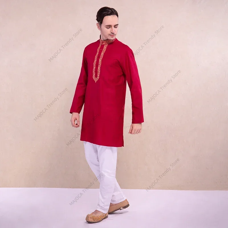 Erkekler için Hint Elbisesi Ku - Kurta Men Cotton incelemesi ve fiyatı