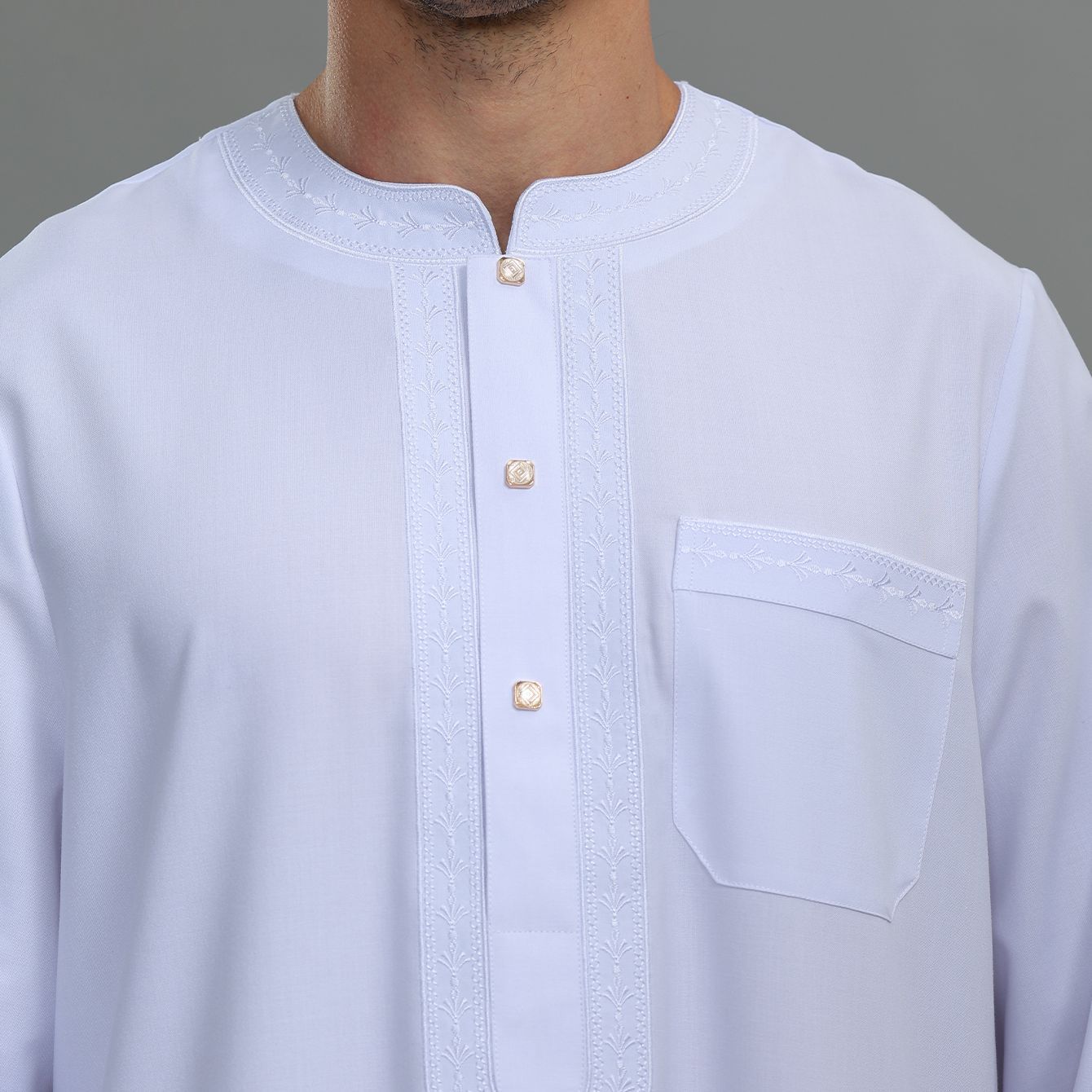 Erkek Kaftan Thobe Düğmeli Gün - Kurta Men Cotton incelemesi ve fiyatı